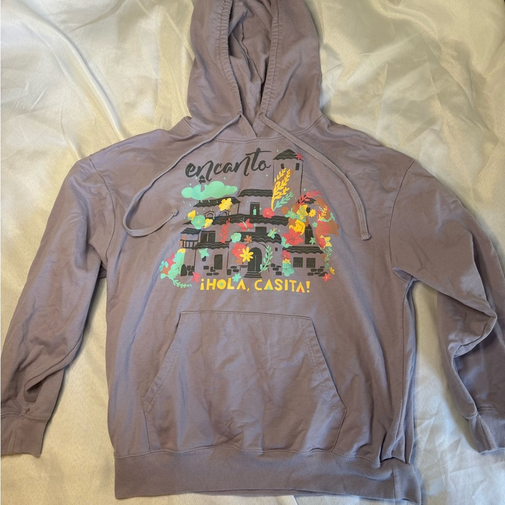 Disney Encanto Lavender Hoodie with Colorful Design